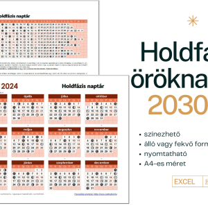 Holdfázisok öröknaptár