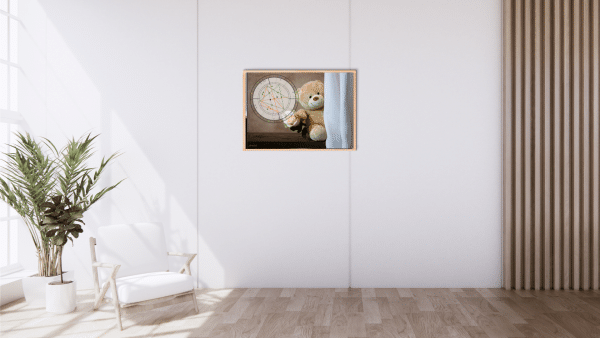 A Pillanat Varázsa DIY - Egyedi ajándék | Maci rózsával – 3 kép