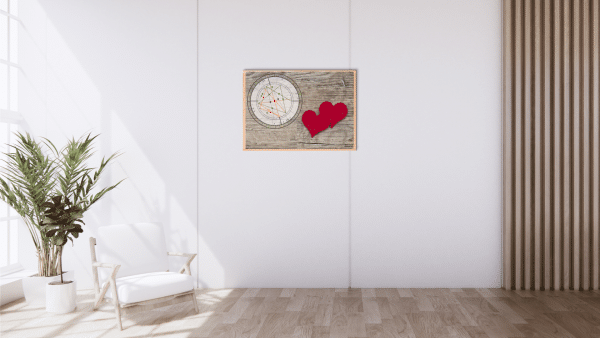 A Pillanat Varázsa DIY - Egyedi ajándék | Piros szívek – 2 kép