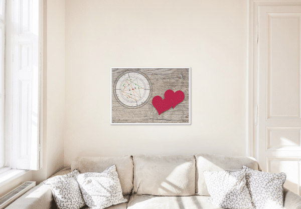 A Pillanat Varázsa DIY - Egyedi ajándék | Piros szívek – 3 kép